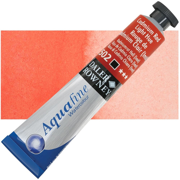 DALER ROWNEY AQUAFINE DALER ROWNEY Light Red Daler-Rowney Aquafine Watercolours 8ml