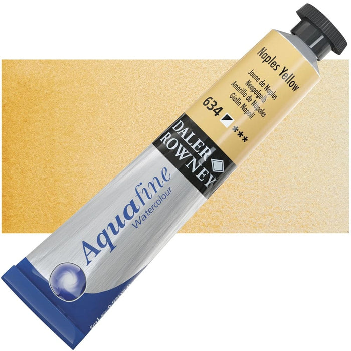 DALER ROWNEY AQUAFINE DALER ROWNEY Naples Yellow Daler-Rowney Aquafine Watercolours 8ml