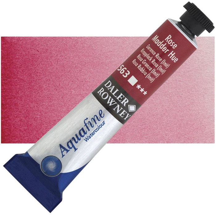 DALER ROWNEY AQUAFINE DALER ROWNEY Rose Madder Hue Daler-Rowney Aquafine Watercolours 8ml
