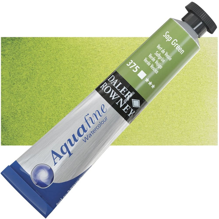 DALER ROWNEY AQUAFINE DALER ROWNEY Sap Green Daler-Rowney Aquafine Watercolours 8ml
