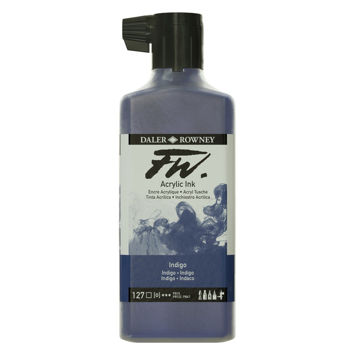 FILA NEW FILA NEW FW Ink 180ml Indigo Daler Rowney FW Ink 180ml