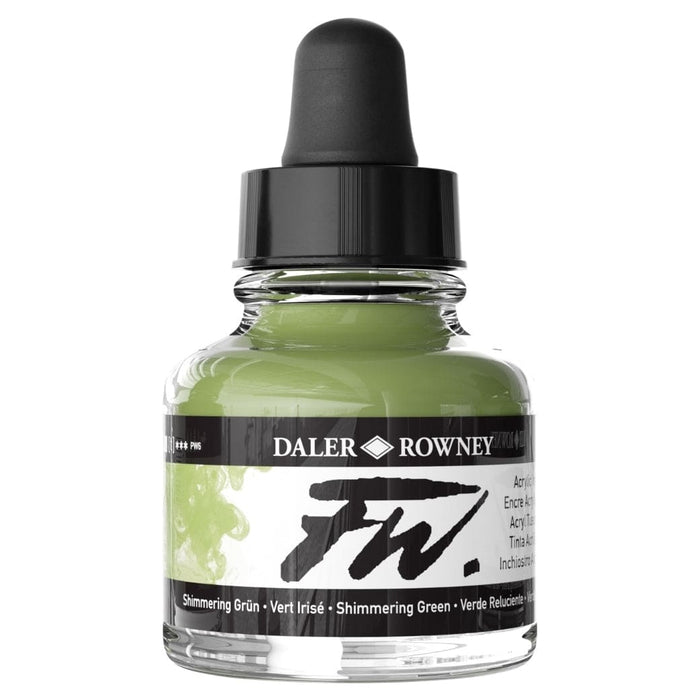 FILA NEW FILA NEW FW Ink 29.5ml Shimmering Green Daler Rowney FW Ink 29.5ml