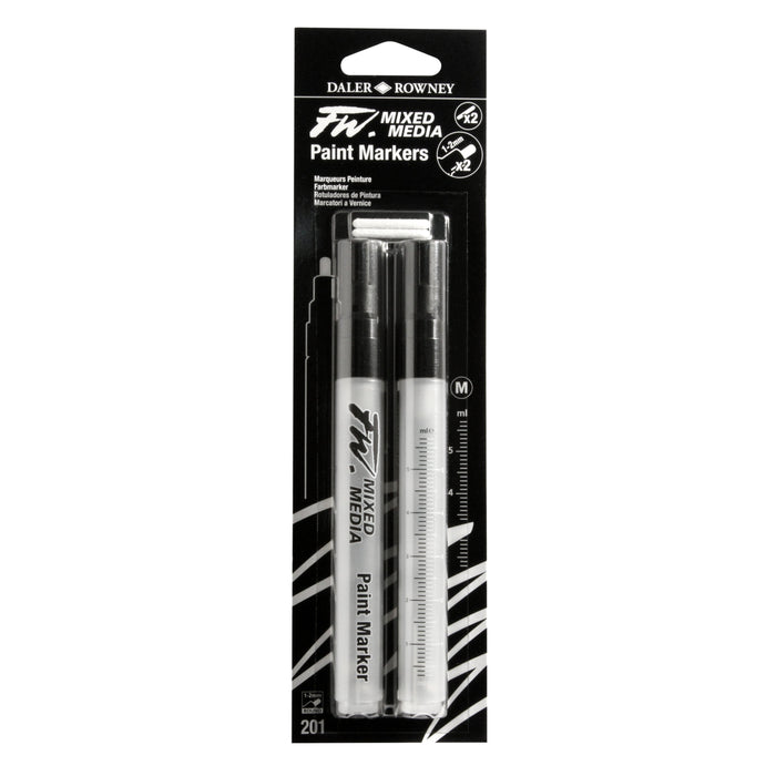 FILA NEW FILA NEW Daler Rowney FW Refillable Paint Markers Set