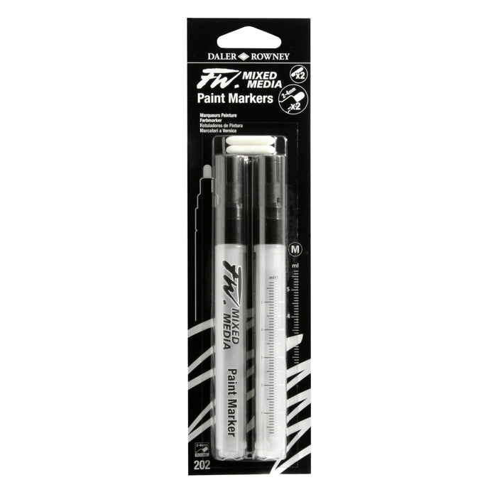 FILA NEW FILA NEW Daler Rowney FW Refillable Paint Markers Set