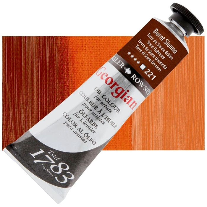 DALER ROWNEY GEORGIAN DALER ROWNEY 38ml Daler-Rowney Georgian Burnt Sienna