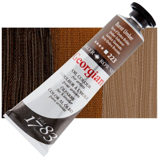 DALER ROWNEY GEORGIAN DALER ROWNEY 38ml Daler-Rowney Georgian Burnt Umber