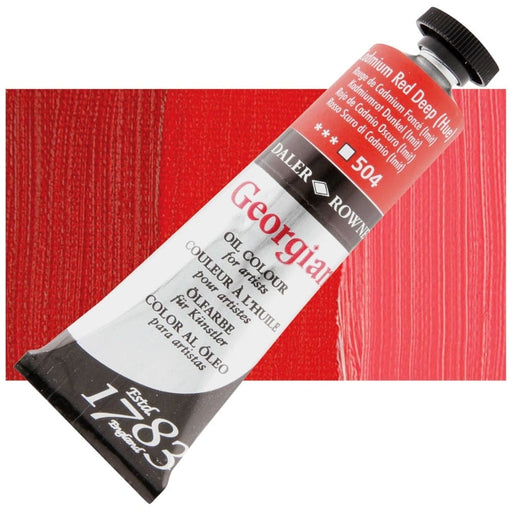 DALER ROWNEY GEORGIAN DALER ROWNEY 38ml Daler-Rowney Georgian Cad Red Deep (Hue)