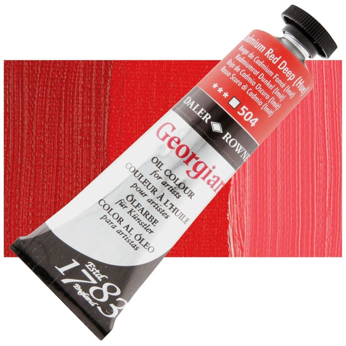 DALER ROWNEY GEORGIAN DALER ROWNEY 38ml Daler-Rowney Georgian Cad Red Deep (Hue)
