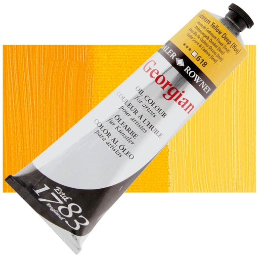 DALER ROWNEY GEORGIAN DALER ROWNEY 225ml Daler-Rowney Georgian Cad Yellow Deep (Hue)