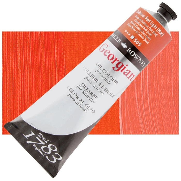 DALER ROWNEY GEORGIAN DALER ROWNEY 225ml Daler-Rowney Georgian Cadmium Red Light Hue