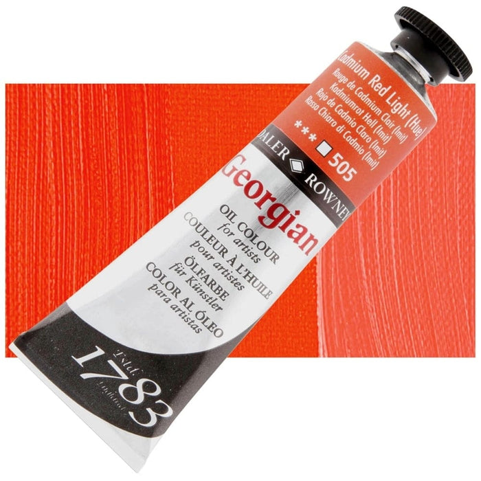 DALER ROWNEY GEORGIAN DALER ROWNEY 38ml Daler-Rowney Georgian Cadmium Red Light Hue