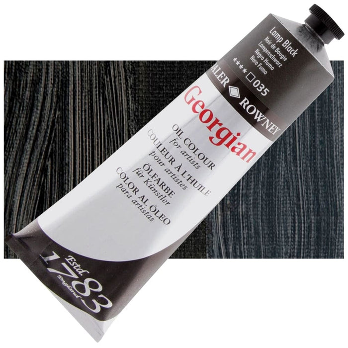 DALER ROWNEY GEORGIAN DALER ROWNEY 225ml Daler-Rowney Georgian Lamp Black