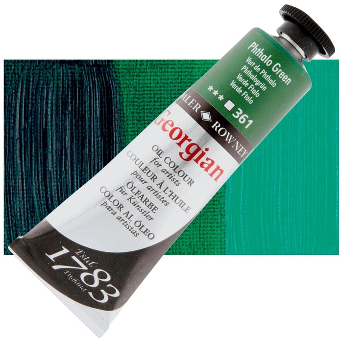 DALER ROWNEY GEORGIAN DALER ROWNEY 38ml Daler-Rowney Georgian Phthalo Green