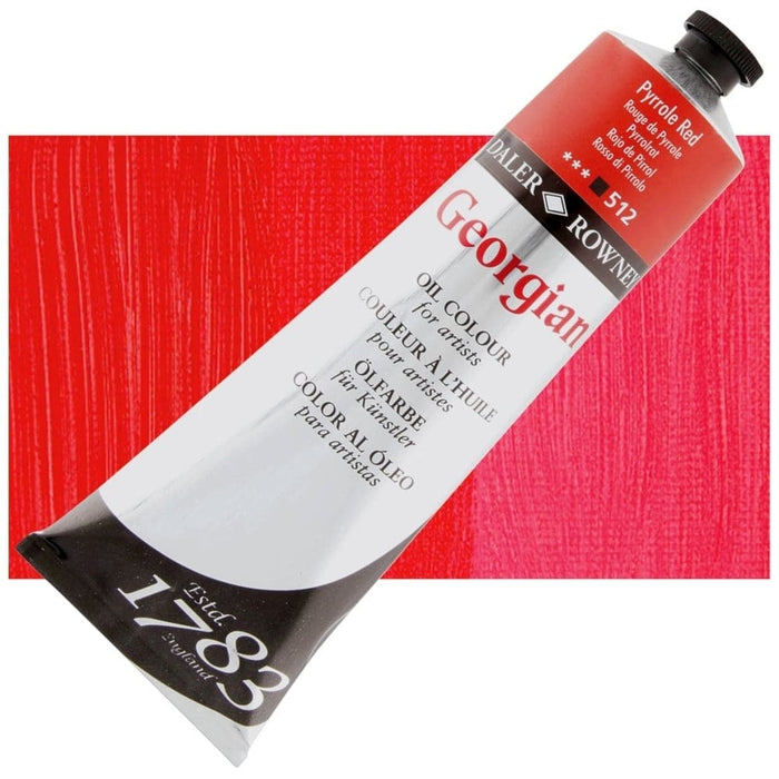 DALER ROWNEY GEORGIAN DALER ROWNEY 225ml Daler-Rowney Georgian Pyrrole Red