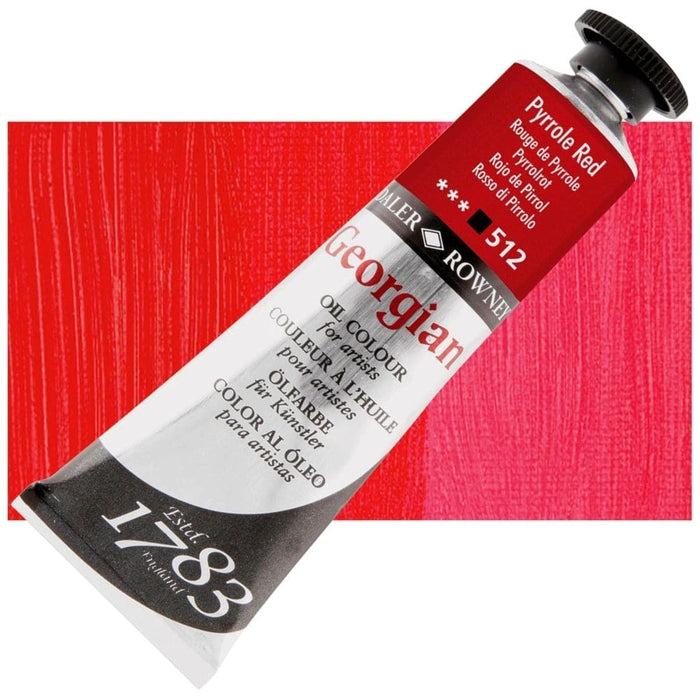 DALER ROWNEY GEORGIAN DALER ROWNEY 38ml Daler-Rowney Georgian Pyrrole Red