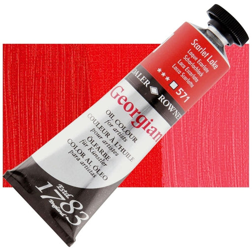 DALER ROWNEY GEORGIAN DALER ROWNEY 38ml Daler-Rowney Georgian Scarlet Lake