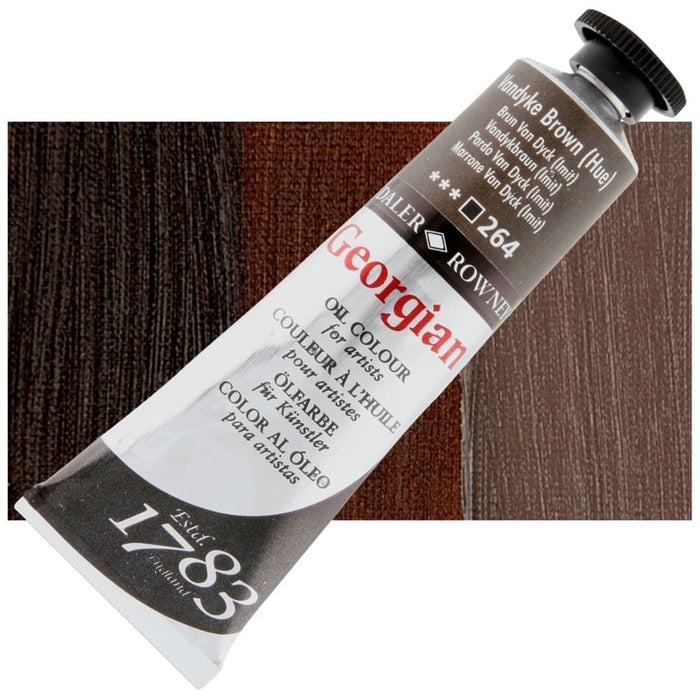 DALER ROWNEY GEORGIAN DALER ROWNEY 38ml Daler-Rowney Georgian Vandyke Brown (Hue)