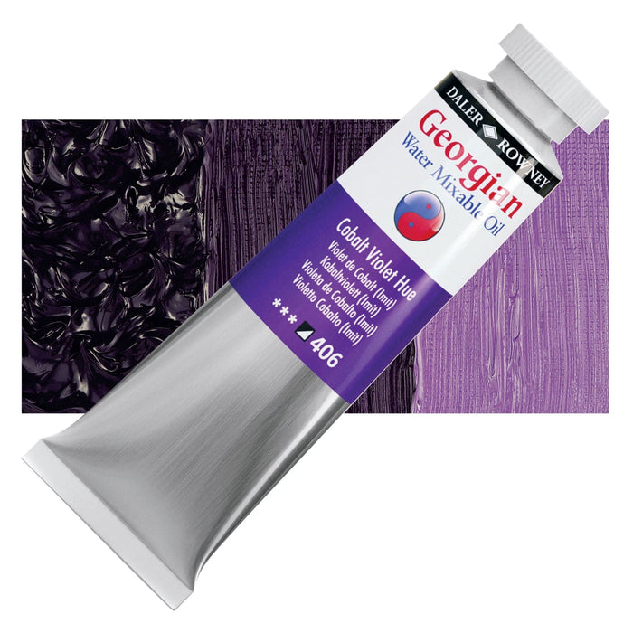 DALER ROWNEY GEORGIAN WATERMIXABLE DALER ROWNEY 37ml Daler-Rowney Georgian Watermixable Oil Cobalt Violet Hue