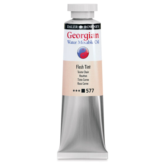 DALER ROWNEY GEORGIAN WATERMIXABLE DALER ROWNEY 37ml Daler-Rowney Georgian Watermixable Oil Flesh Tint