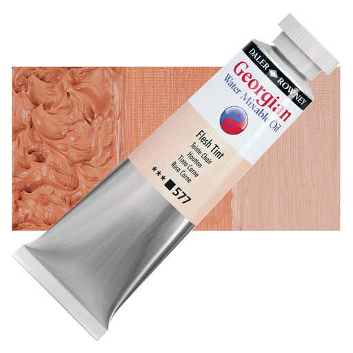 DALER ROWNEY GEORGIAN WATERMIXABLE DALER ROWNEY 37ml Daler-Rowney Georgian Watermixable Oil Flesh Tint