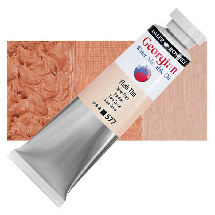 DALER ROWNEY GEORGIAN WATERMIXABLE DALER ROWNEY 37ml Daler-Rowney Georgian Watermixable Oil Flesh Tint