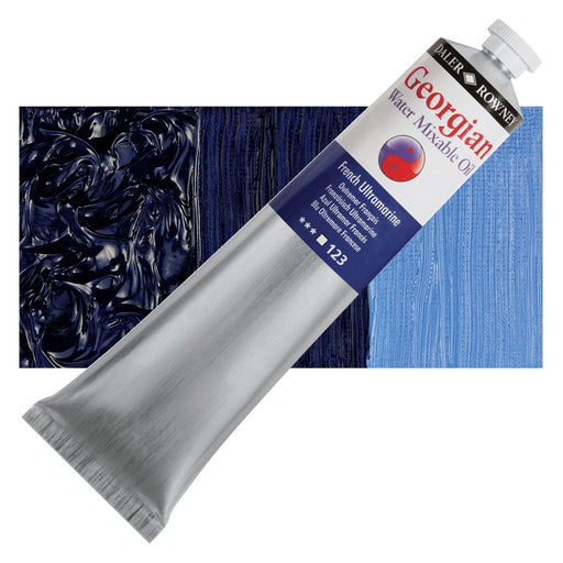 DALER ROWNEY GEORGIAN WATERMIXABLE DALER ROWNEY 200ml Daler-Rowney Georgian Watermixable Oil French Ultramarine