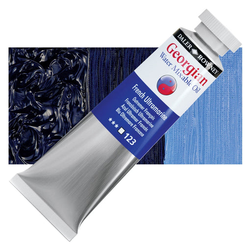 DALER ROWNEY GEORGIAN WATERMIXABLE DALER ROWNEY 37ml Daler-Rowney Georgian Watermixable Oil French Ultramarine