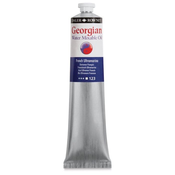 DALER ROWNEY GEORGIAN WATERMIXABLE DALER ROWNEY Daler-Rowney Georgian Watermixable Oil French Ultramarine