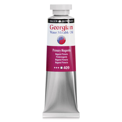 DALER ROWNEY GEORGIAN WATERMIXABLE DALER ROWNEY 37ml Daler-Rowney Georgian Watermixable Oil Primary Magenta