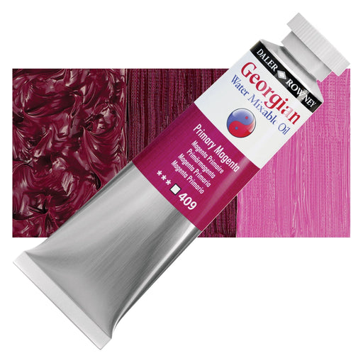 DALER ROWNEY GEORGIAN WATERMIXABLE DALER ROWNEY 37ml Daler-Rowney Georgian Watermixable Oil Primary Magenta