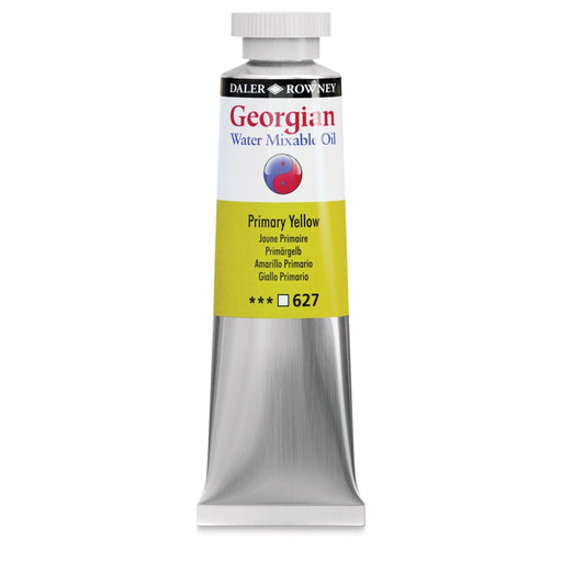 DALER ROWNEY GEORGIAN WATERMIXABLE DALER ROWNEY 37ml Daler-Rowney Georgian Watermixable Oil Primary Yellow