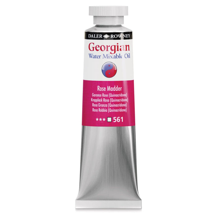 DALER ROWNEY GEORGIAN WATERMIXABLE DALER ROWNEY 37ml Daler-Rowney Georgian Watermixable Oil Rose Madder