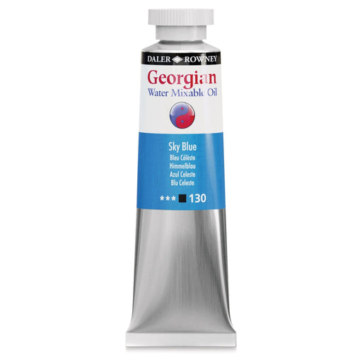 DALER ROWNEY GEORGIAN WATERMIXABLE DALER ROWNEY 37ml Daler-Rowney Georgian Watermixable Oil Sky Blue