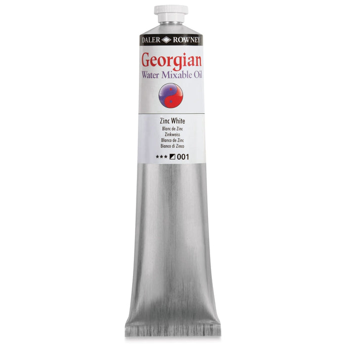 DALER ROWNEY GEORGIAN WATERMIXABLE DALER ROWNEY Daler-Rowney Georgian Watermixable Oil Zinc White