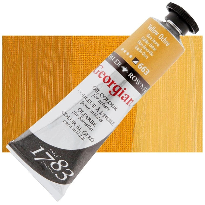 DALER ROWNEY GEORGIAN DALER ROWNEY 38ml Daler-Rowney Georgian Yellow Ochre