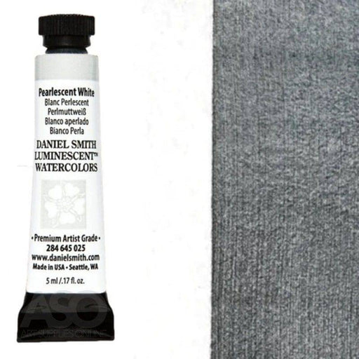 Daniel Smith Watercolours 5ml Pearlescent White - The Sydney Art Store