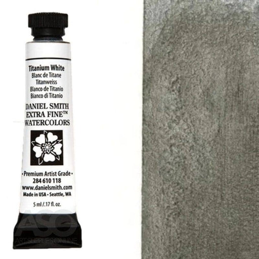 Daniel Smith Watercolours 5ml Titanium White - The Sydney Art Store