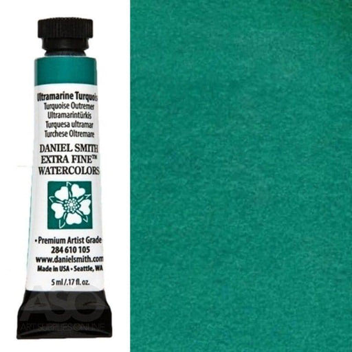 Daniel Smith Watercolours 5ml Ultramarine Turquoise - The Sydney Art Store