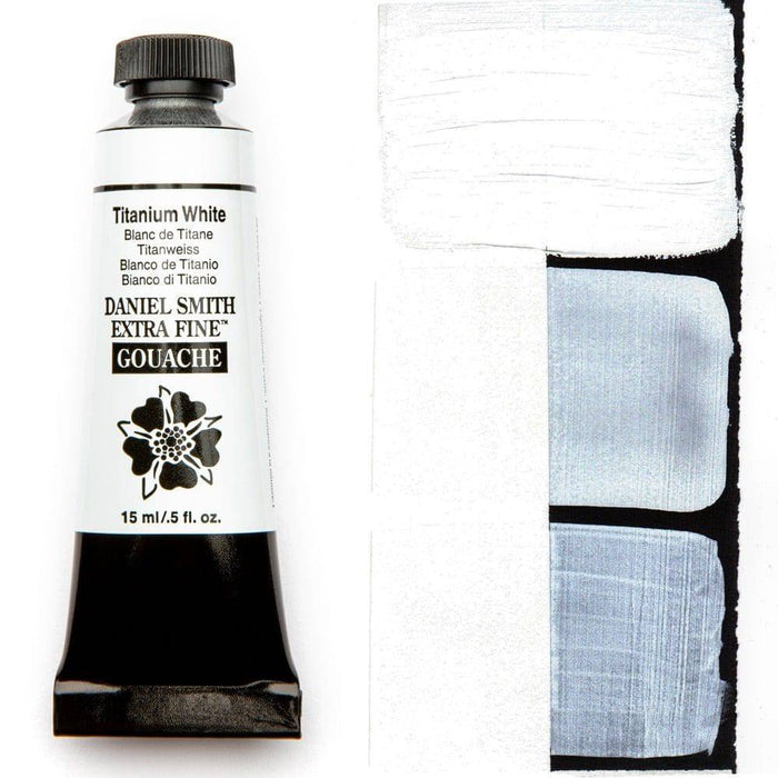 DANIEL SMITH GOUACHE DANIEL SMITH Titanium White Daniel Smith Gouache 15ml