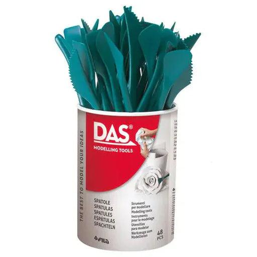 DAS CLAY DAS Plastic Cutters Pot 48 pcs