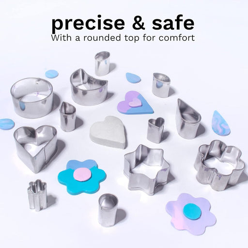 DAS FILA NEW DAS Tools Blister 12 Metal Clay Cutters