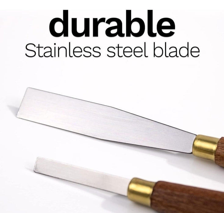 DAS CLAY DAS Tools Blister 2 Metal Spatulas