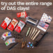 DAS CLAY DAS Tools Wooden Cutters 2 pieces