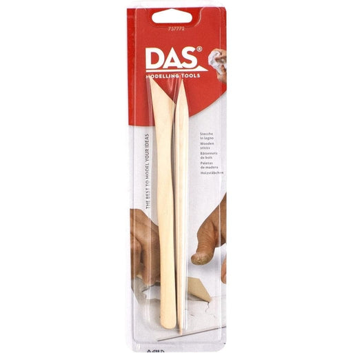 DAS CLAY DAS Tools Wooden Cutters 2 pieces