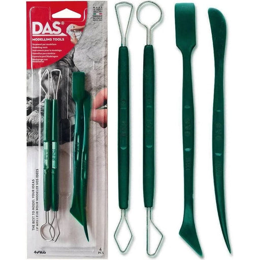 DAS CLAY DAS Trimming Tools Blister 4 pcs Basic