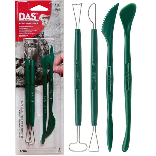 DAS CLAY DAS Trimming Tools Blister 4 pcs Professional