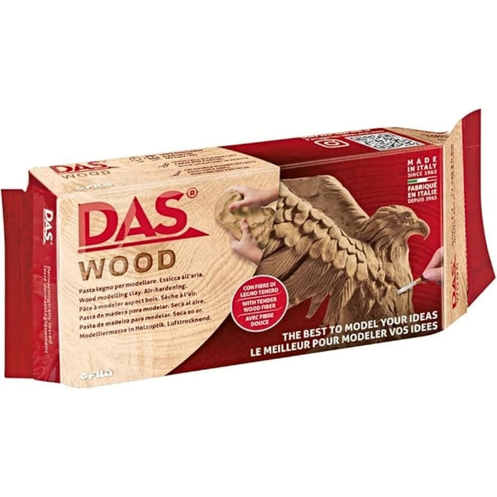 DAS CLAY DAS Wood Block 350g DAS Wood