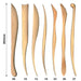 DAS CLAY DAS Wooden Cutters Assorted Designs 7-Piece