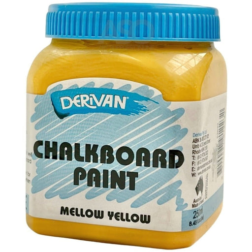 DERIVAN CHALKBOARD DERIVAN Derivan Chalkboard Paint 250ml Mellow Yellow