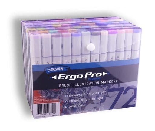 DERIVAN ERGOPRO DERIVAN Derivan ErgoPro Markers 72 Set